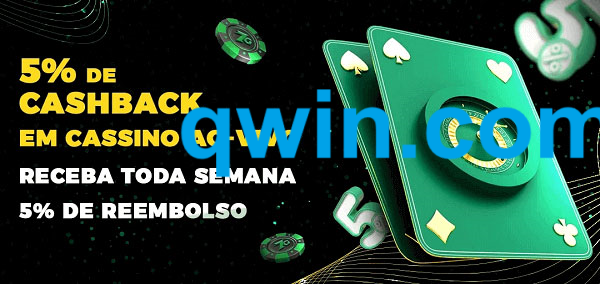 Promoções do cassino ao Vivo qwin